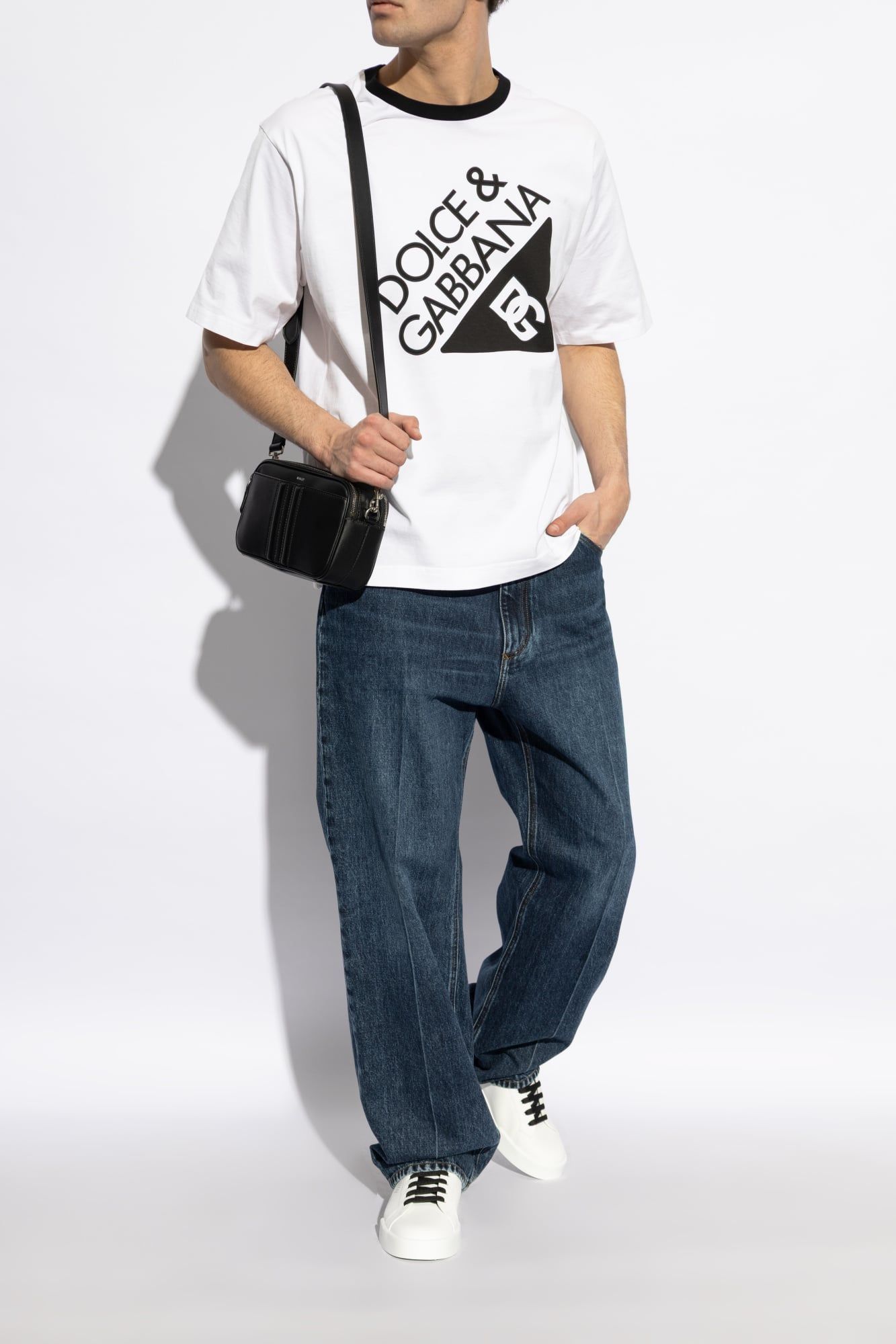  Giày Nam Dolce & Gabbana Sport Portofino 'White' 