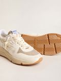  Giày Nam Golden Goose Running Sole 'White' 