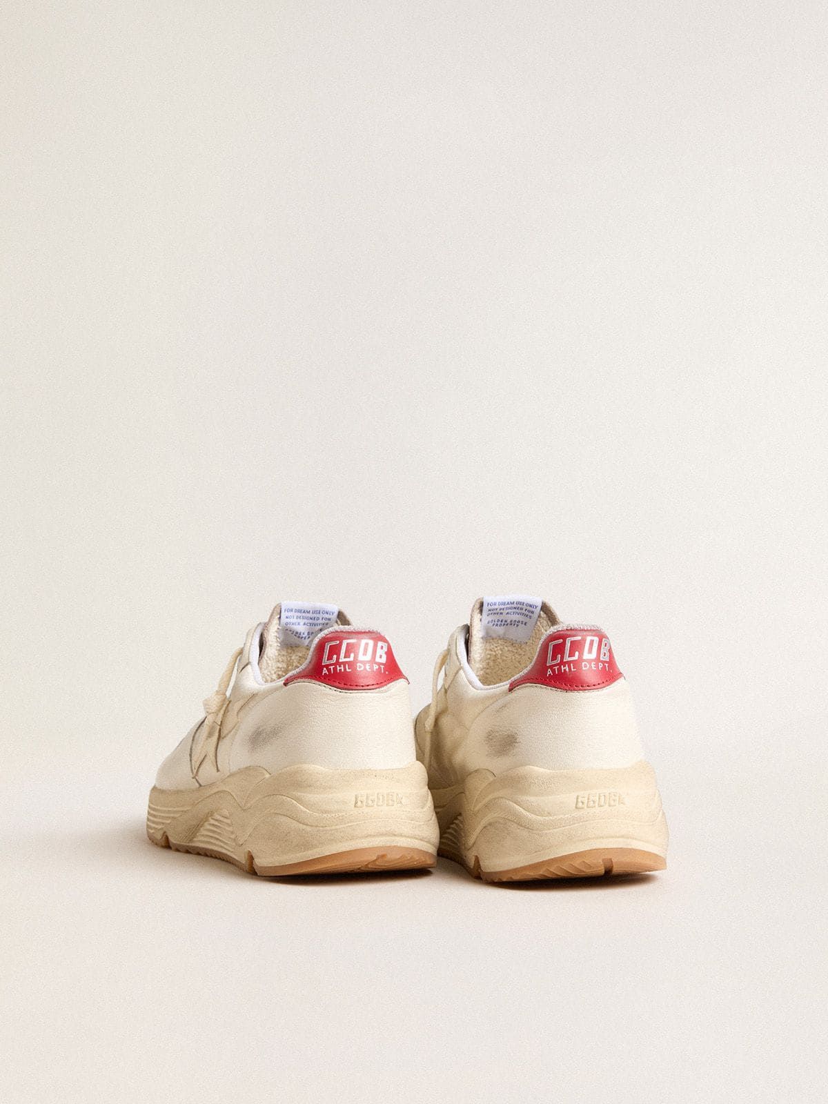  Giày Nam Golden Goose Running Sole 'White' 