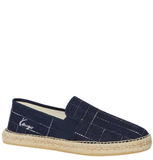  Giày Nam Kenzo Weave Espadrilles 'Rinse Blue Denim' 