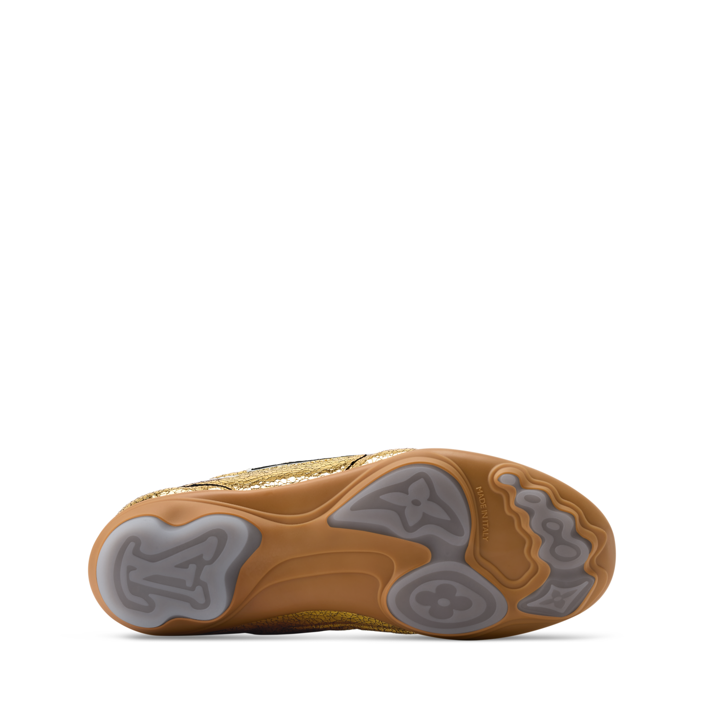  Giày Nam Louis Vuitton LV Footprint Soccer Trainers 'Gold' 