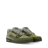  Giày Nam Louis Vuitton LV Trainer Outdoor Trainers 'Green' 