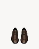  Giày Nam Saint Laurent Stanton Derbies 'Bordeaux' 
