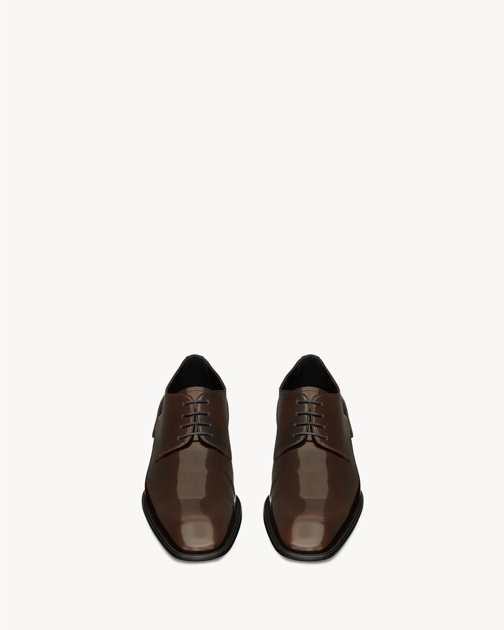  Giày Nam Saint Laurent Stanton Derbies 'Bordeaux' 