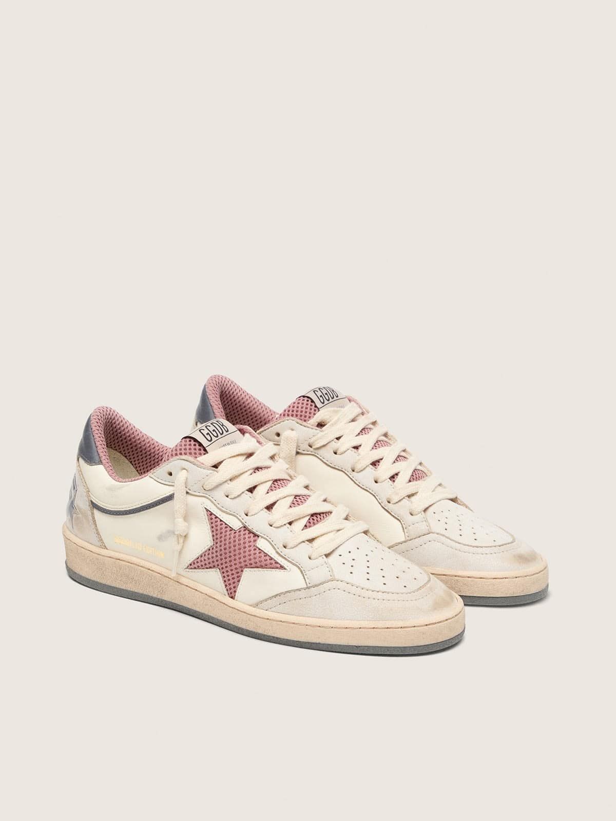  Giày Nữ Golden Goose Ball Star LTD 'Beige' 