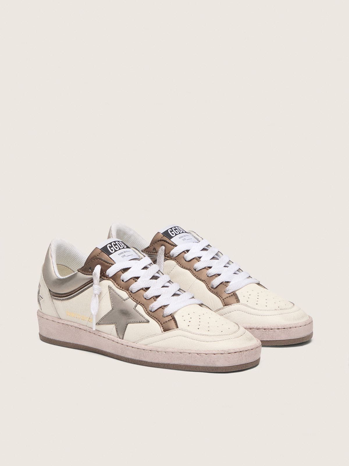  Giày Nữ Golden Goose Ball Star LTD 'White' 