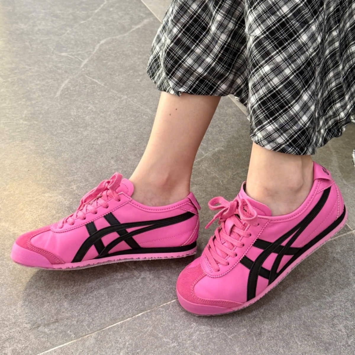  Giày Nữ Onitsuka Tiger Mexico 66 'Dragon Fruit Pink' 