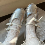  Giày Nữ Onitsuka Tiger Mexico 66 TGRS 'Silver Cream' 