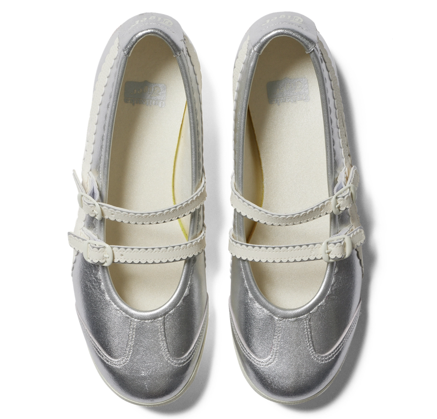  Giày Nữ Onitsuka Tiger Mexico 66 TGRS 'Silver Cream' 