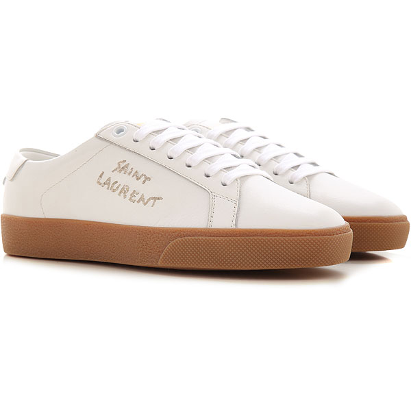  Giày Nữ Saint Laurent Court Classic SL 06 'White' 