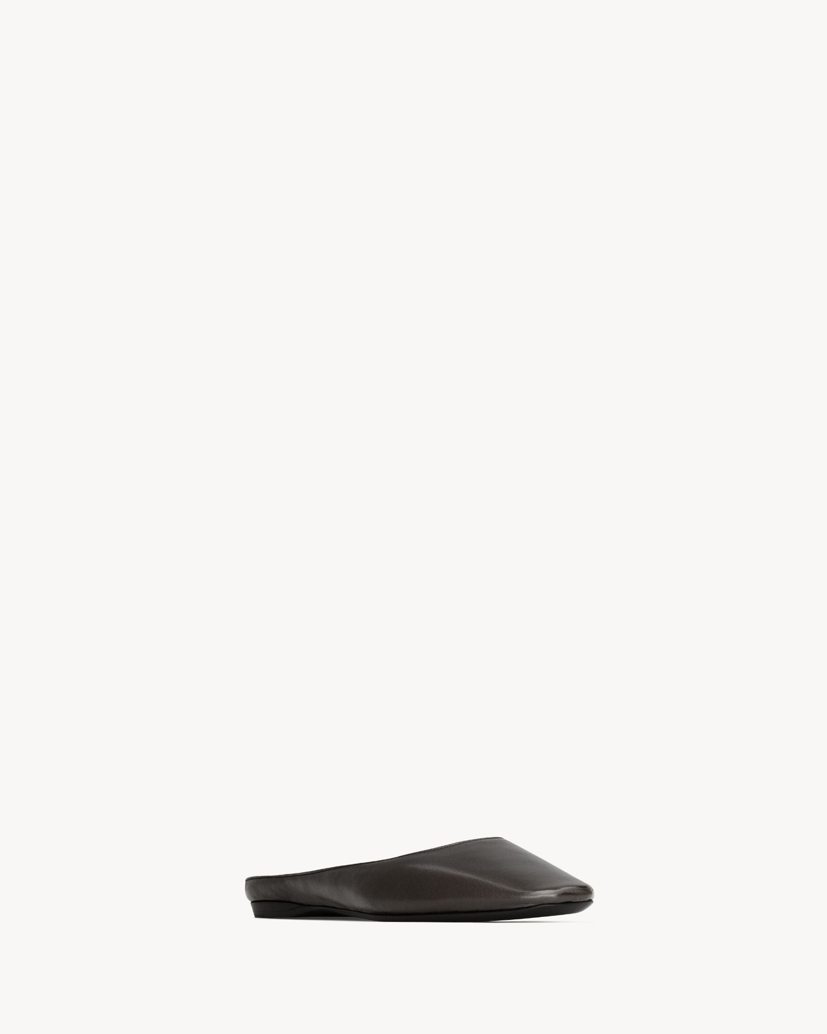  Giày Nữ Saint Laurent Lido Slip-ons 'Eagle Brown' 