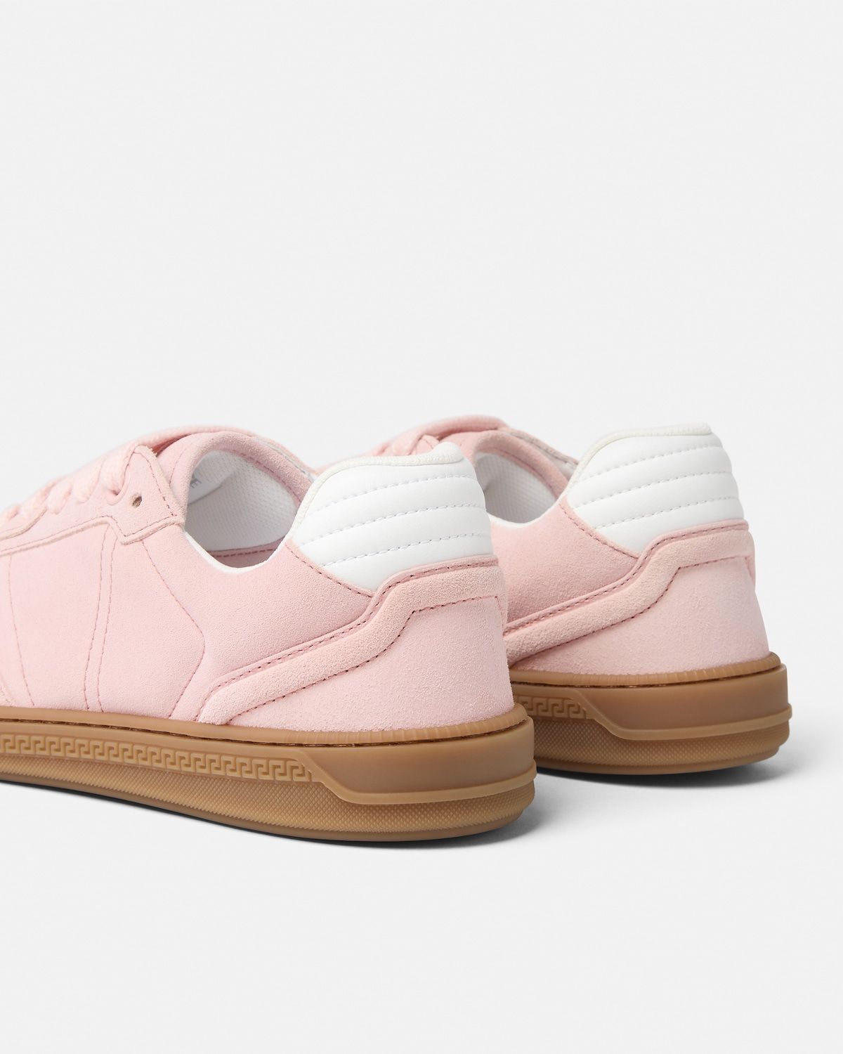  Giày Nữ Versace Greca Court Trainers 'Pink' 