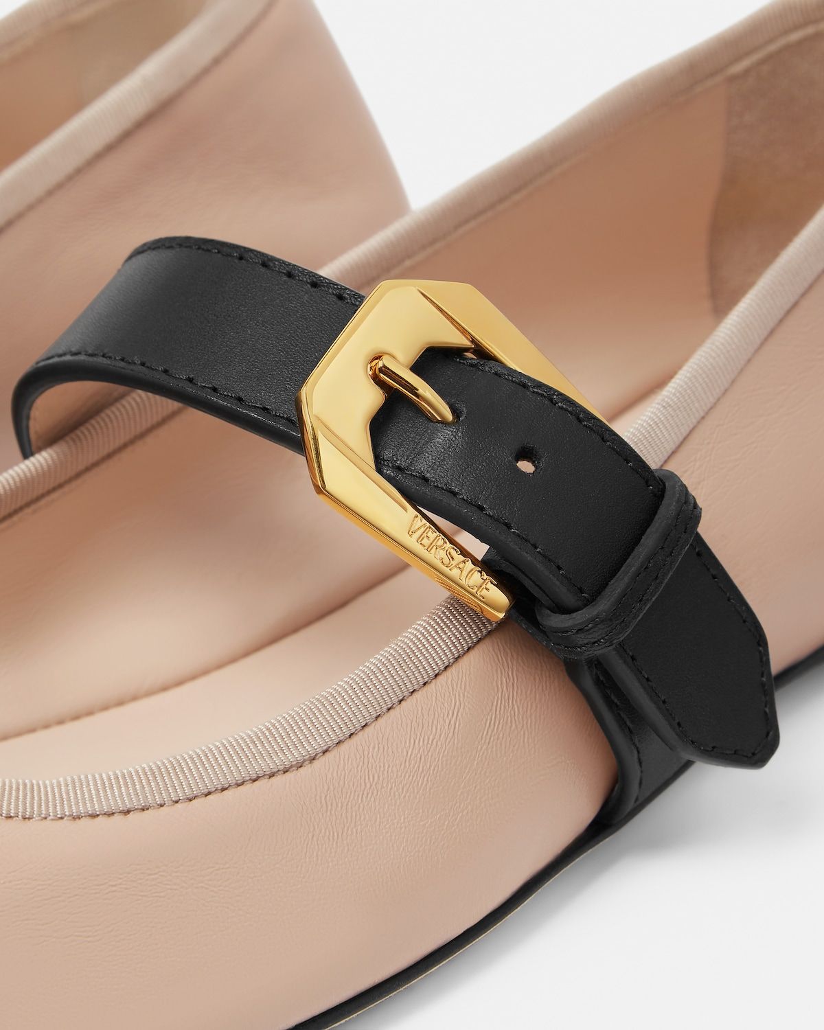  Giày Nữ Versace La Medusa Ballerinas 'Pink' 