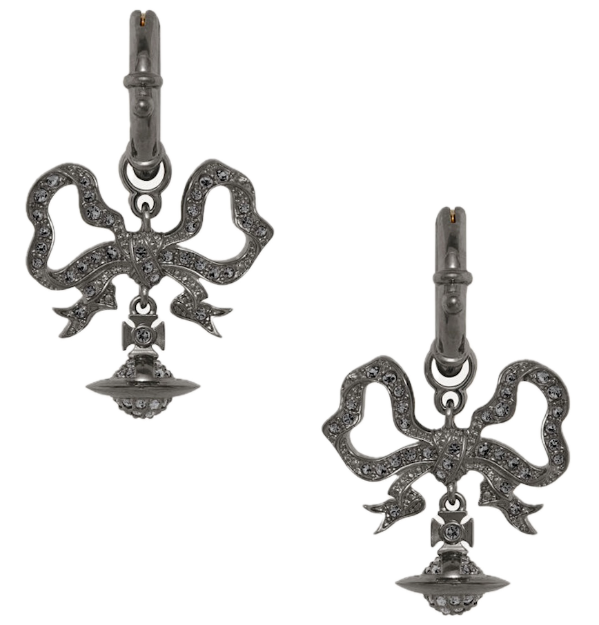  Khuyên Tai Nữ Vivienne Westwood Florindella 'Black' 