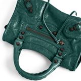  Túi Nữ Balenciaga Le City Bag Mini 'Dark Emerald' 