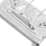  Túi Nữ Balenciaga Le City Pouch On Strap 'Silver' 