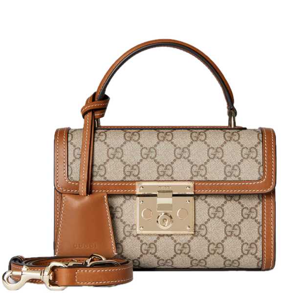  Túi Nữ Gucci Padlock Small Top Handle Bag 'Beige' 