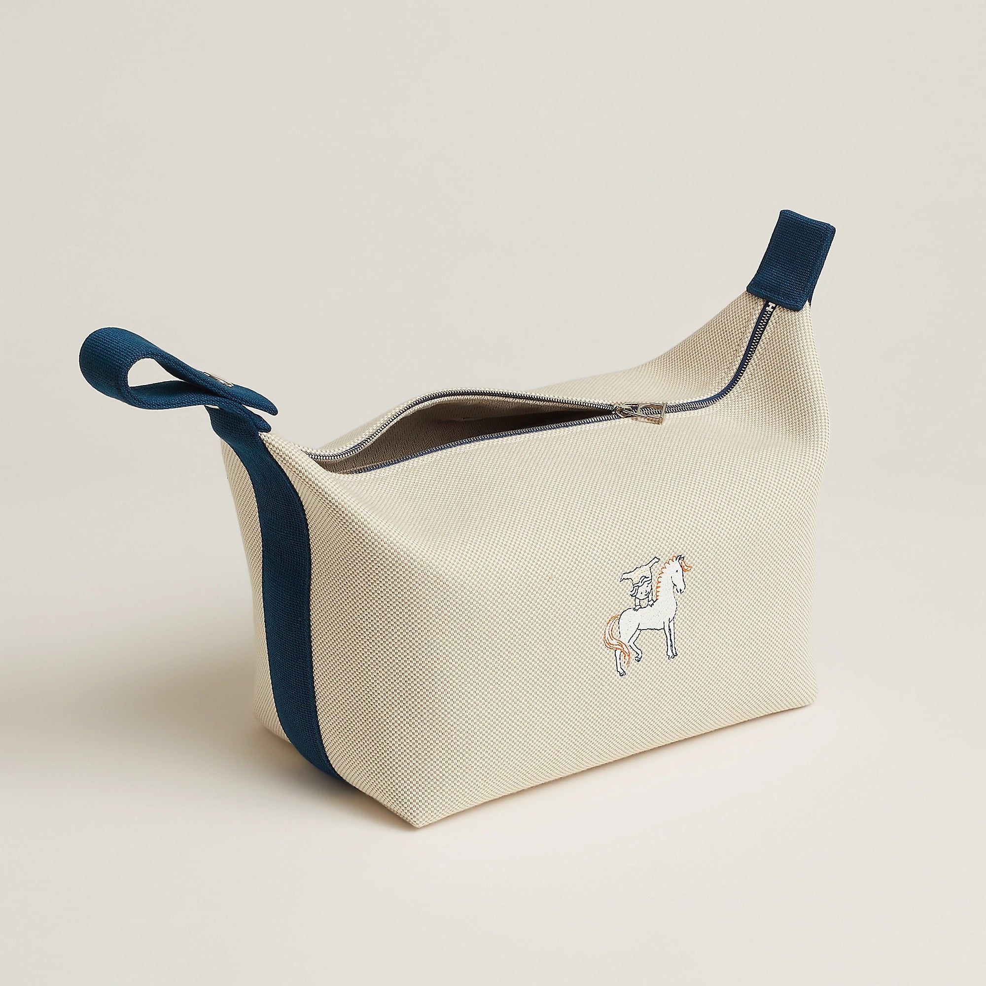  Túi Nữ Hermes Bride-a-Brac Cabriole Case 'Gris Perle' 