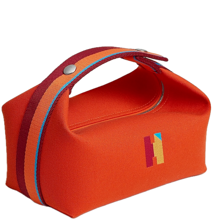  Túi Nữ Hermes Bride-a-Brac H Pavillon Case 'Orange Feu' 