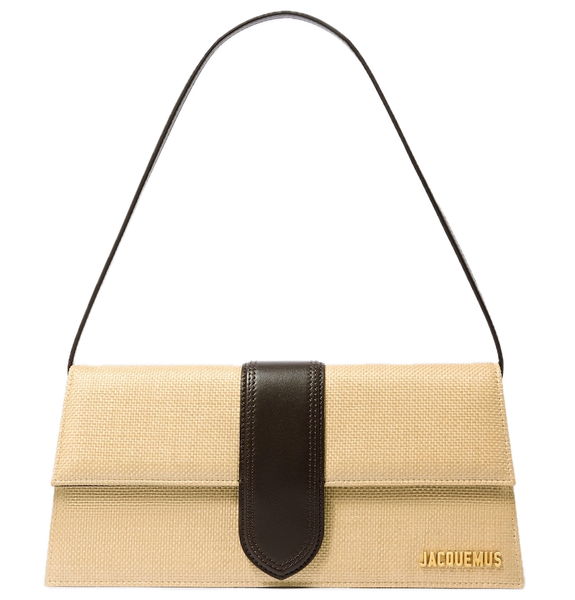  Túi Nữ Jacquemus Bambino Long Flap Bag 'Natural' 