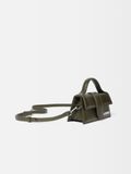 Túi Nữ Jacquemus Bambino Mini Flap Bag 'Khaki' 