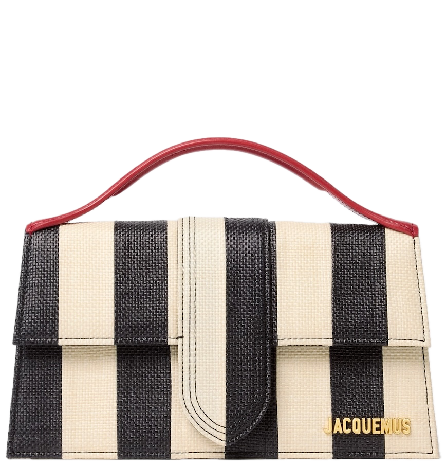  Túi Nữ Jacquemus The Large Bambino 'Ivory Black' 