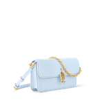  Túi Nữ Louis Vuitton LV Bloom Wallet On Chain 'Azure Blue' 