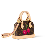  Túi Nữ Louis Vuitton LV x TM Nano Alma Bag 'Cherry Coated' 