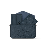  Túi Nữ Louis Vuitton Pochette Félicie Pouch 'Shimmery Ink' 