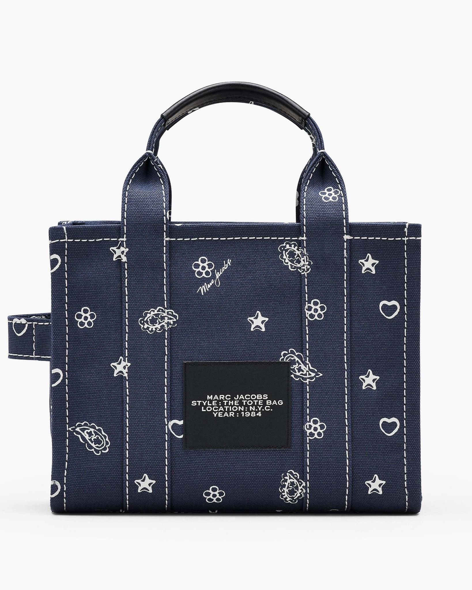  Túi Nữ Marc Jacobs Bandana Small Tote Bag 'Navy' 