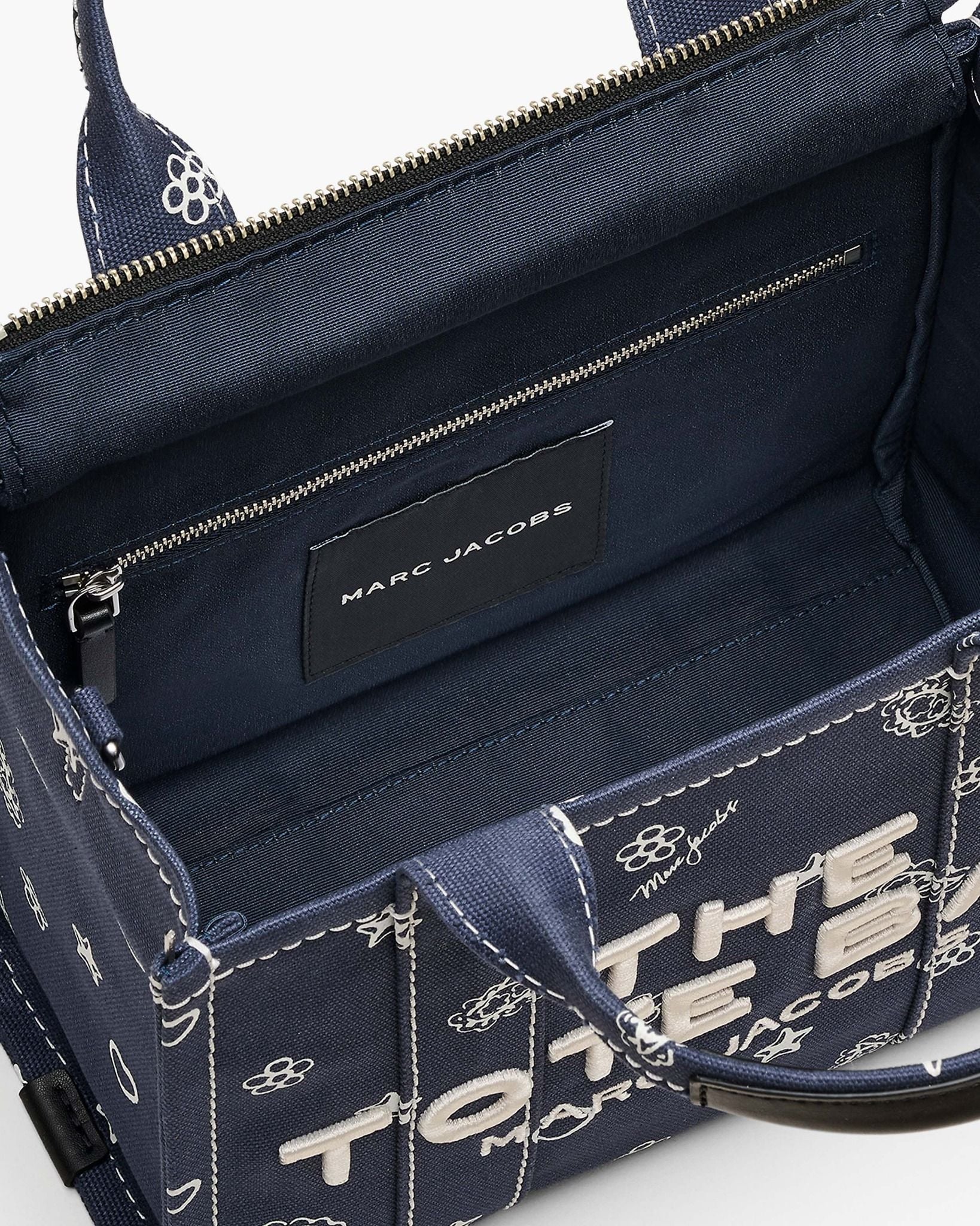  Túi Nữ Marc Jacobs Bandana Small Tote Bag 'Navy' 