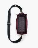  Túi Nữ Marc Jacobs Canvas Small Tote Bag 'Dark Plum' 