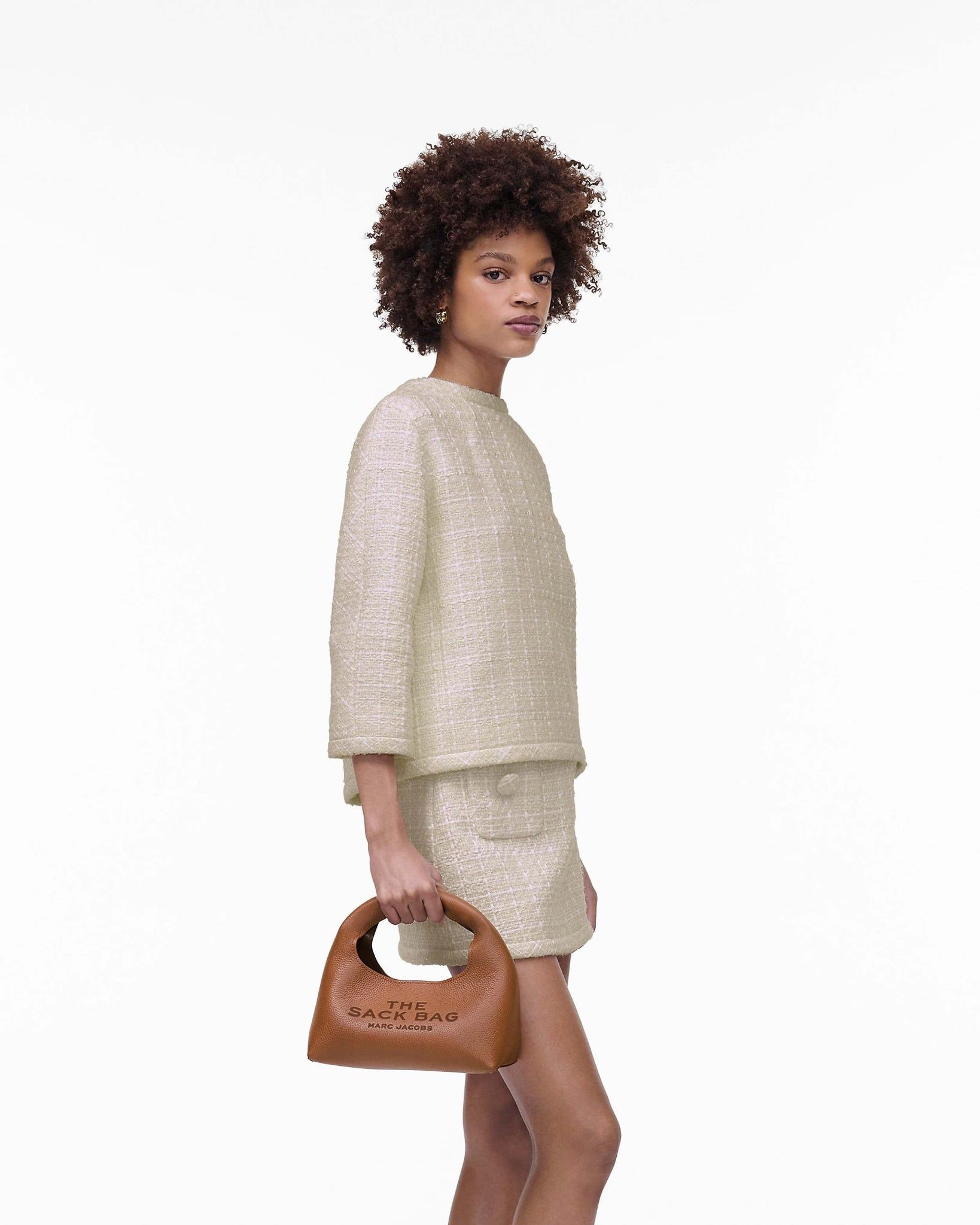  Túi Nữ Marc Jacobs The Mini Sack Bag 'Argan Oil' 