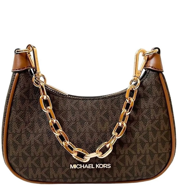  Túi Nữ Michael Kors Cora Medium Zip Pouchette 'Brown' 