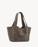  Túi Nữ Saint Laurent Le 5 À 7 Bea In Suede 'Grey' 