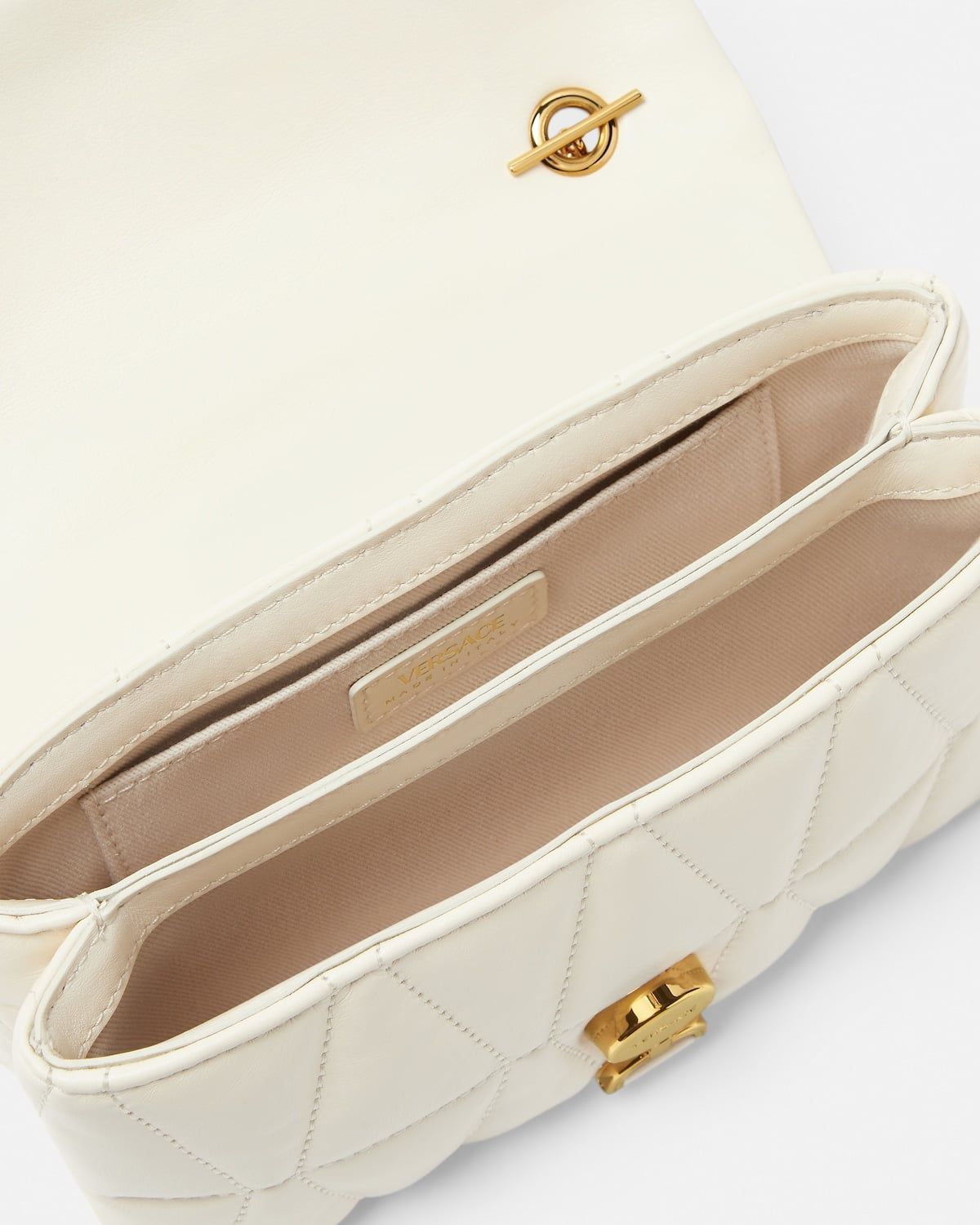  Túi Nữ Versace Kleio Nappa Mini Bag 'White' 