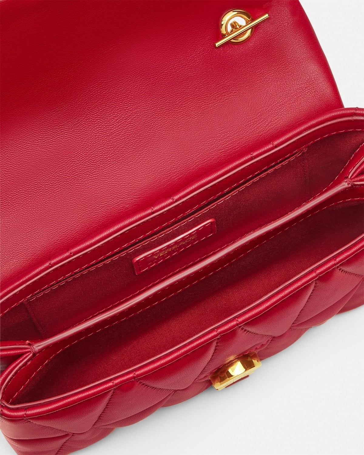  Túi Nữ Versace Kleio Quilted Mini Bag 'Red' 