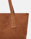  Túi Nữ Versace La Medusa Suede Tote 'Brown' 