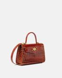  Túi Nữ Versace Medusa 95 Top-Handle 'Brown' 