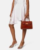  Túi Nữ Versace Medusa 95 Top-Handle 'Brown' 