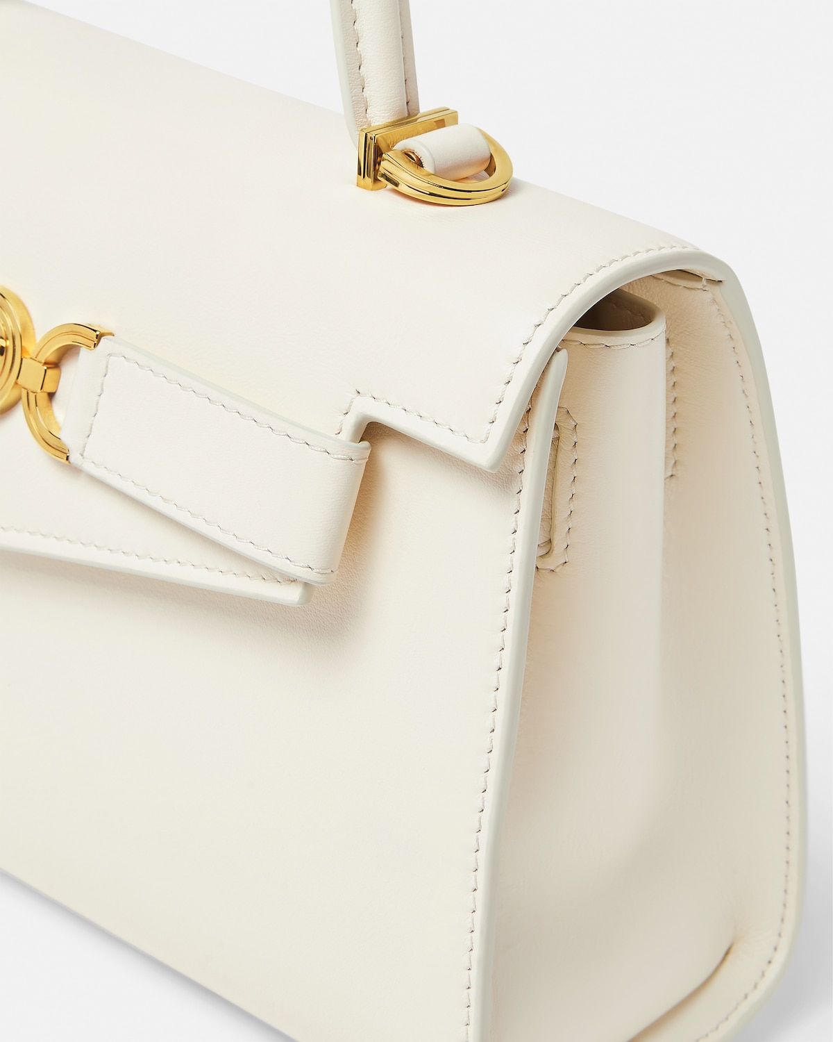  Túi Nữ Versace Medusa 95 Top Handle 'White' 