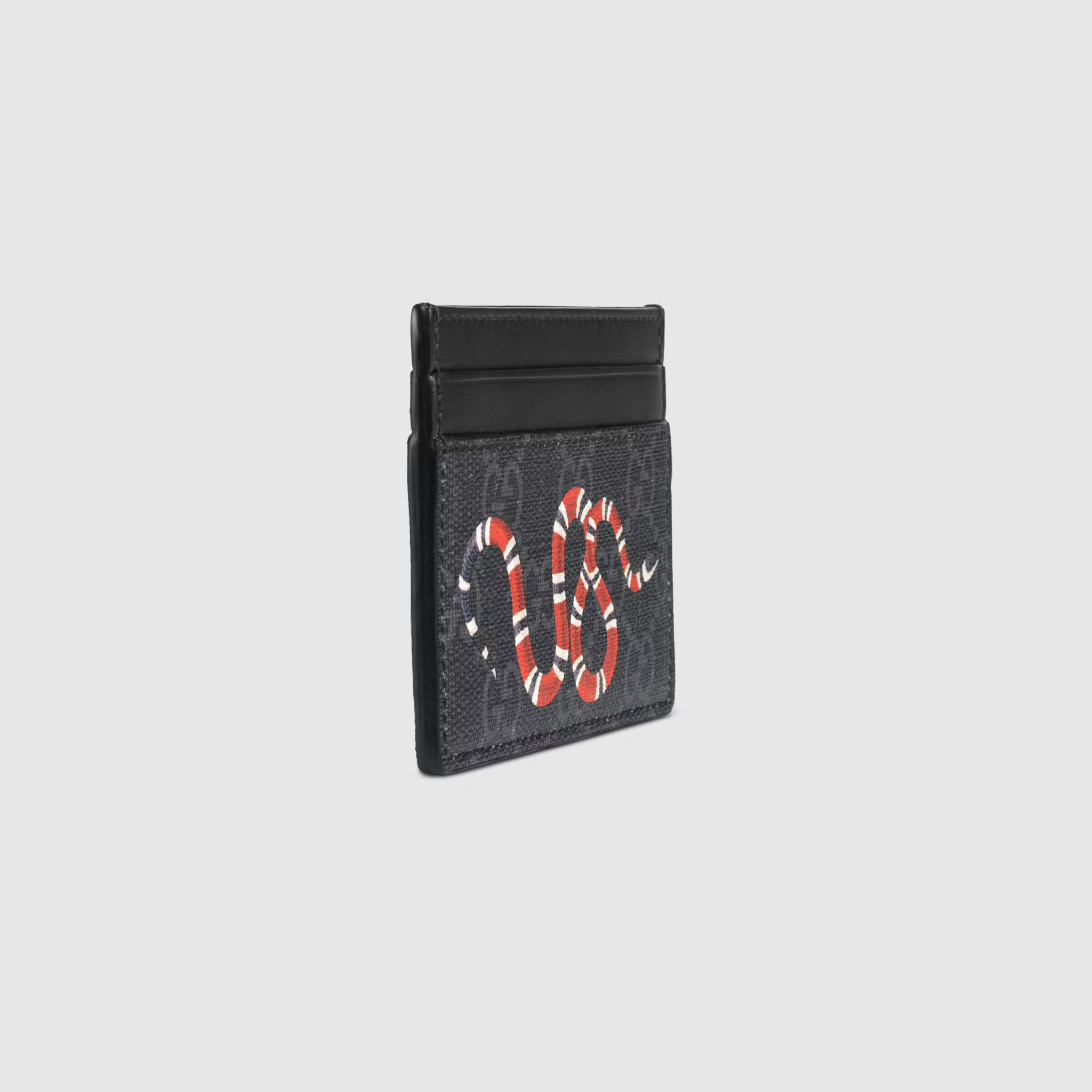  Ví Gucci Kingsnake GG Supreme Card Case 'Black' 