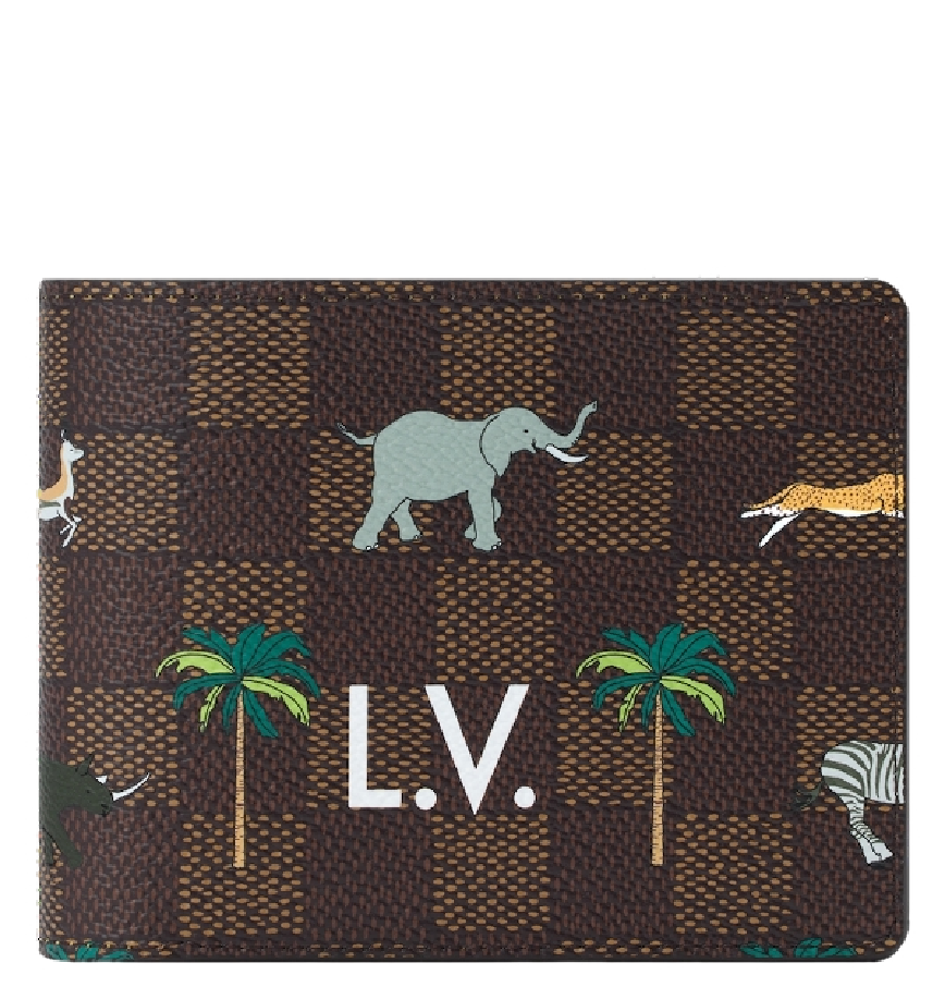  Ví Nam Louis Vuitton Wallet x The Darjeeling Limited 'Brown' 