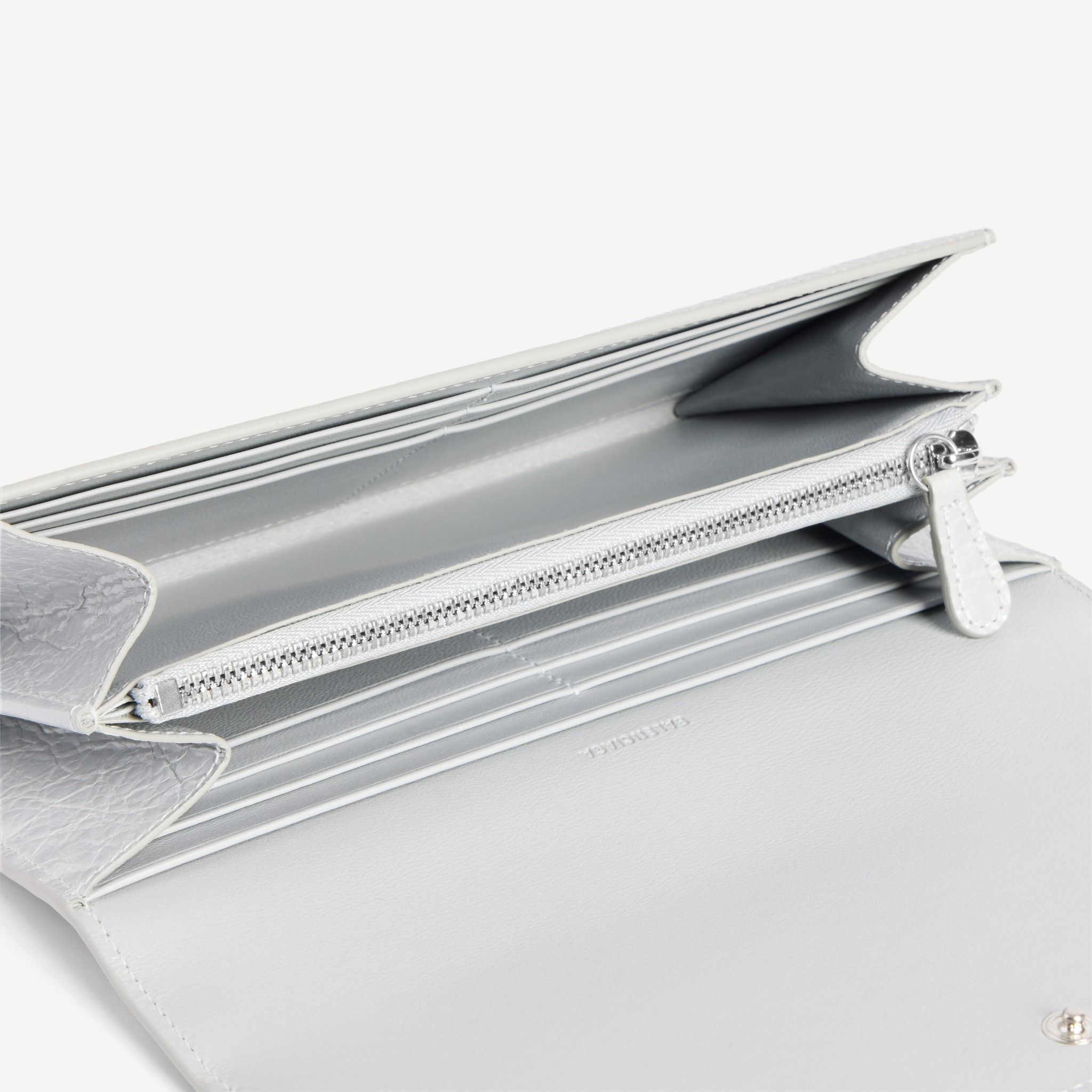  Ví Nữ Balenciaga Le City Money Long Wallet 'Grey' 