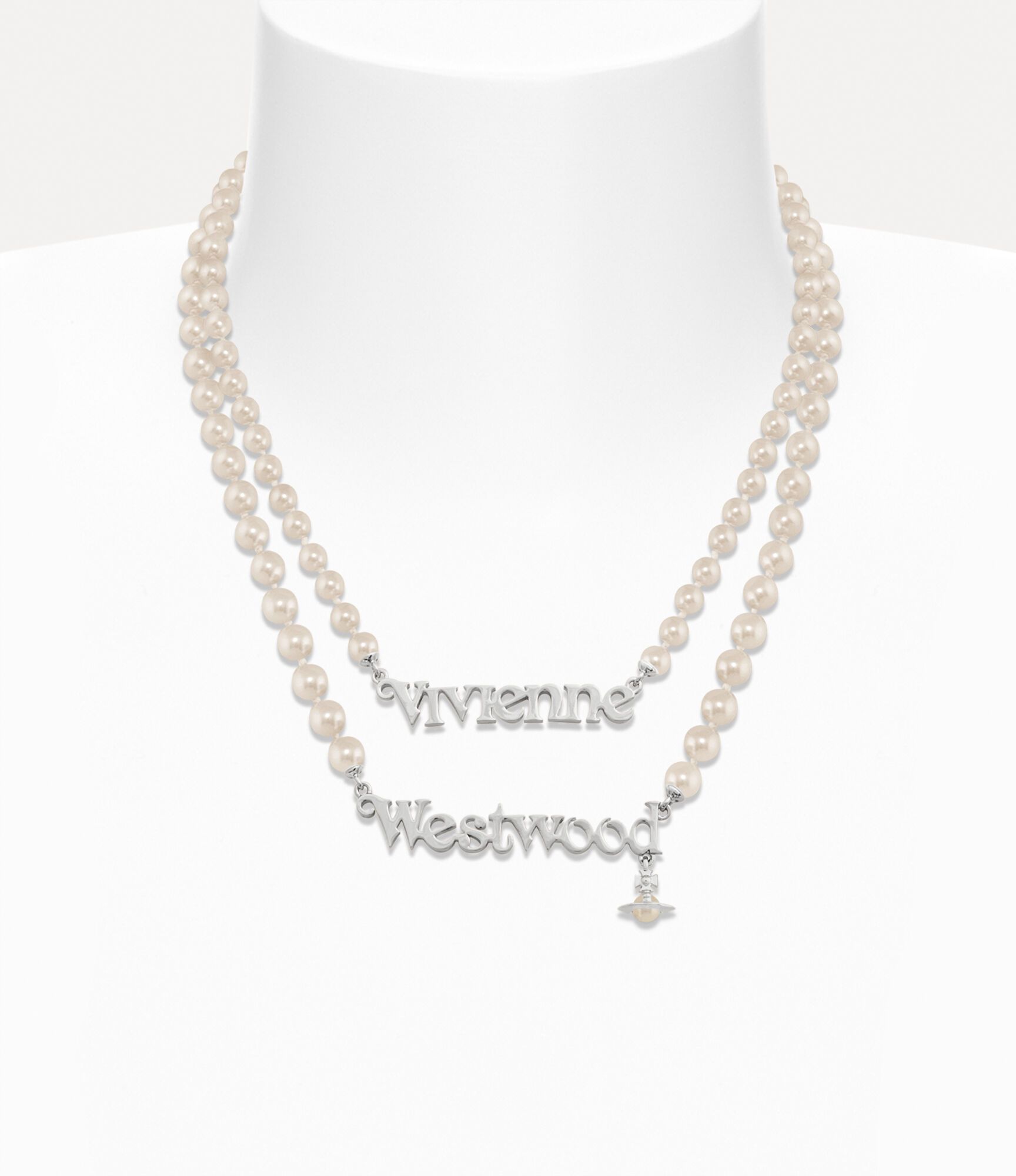  Vòng Cổ Nữ Vivienne Westwood Amelia 'Cream Pearl' 