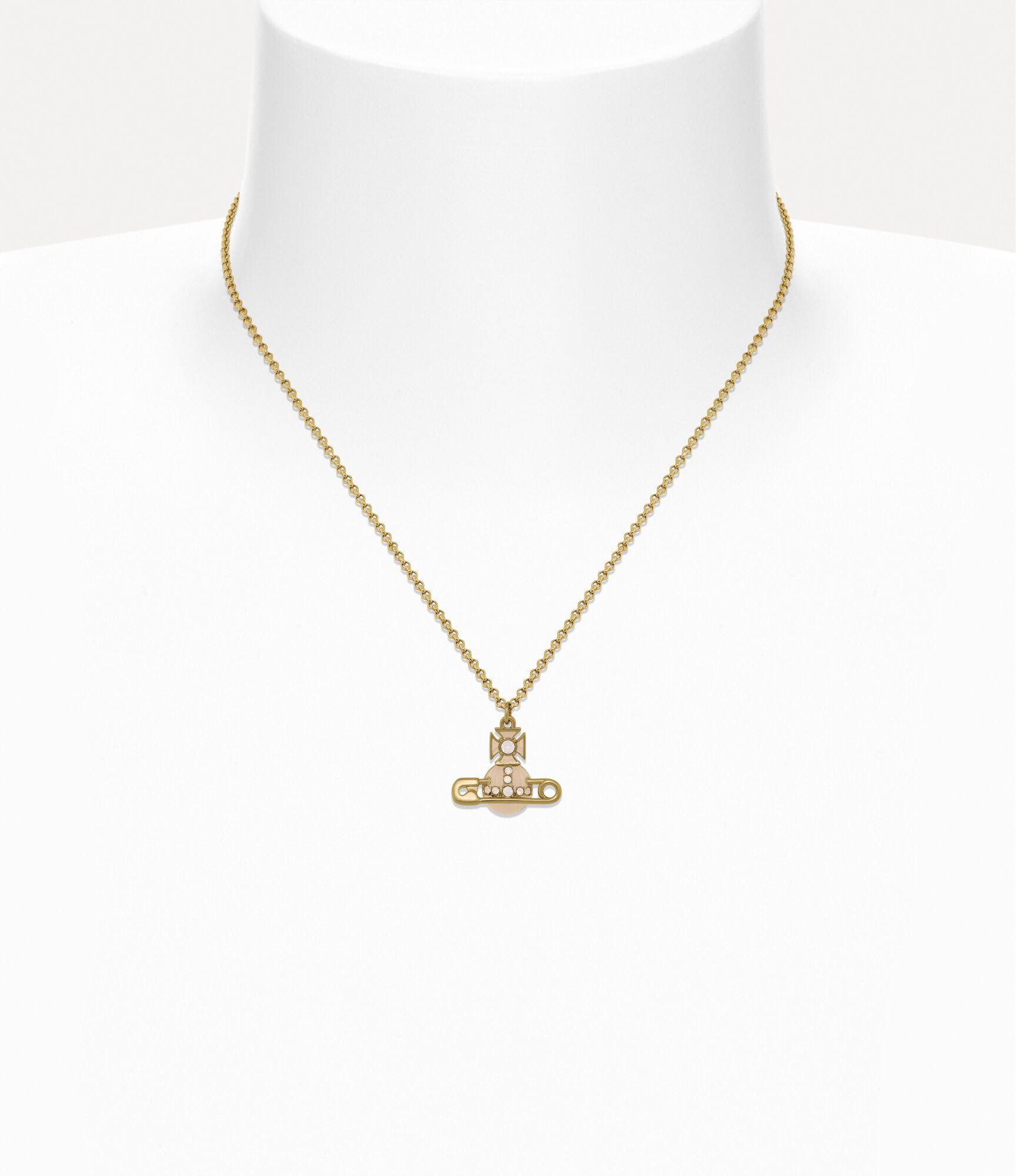  Vòng Cổ Nữ Vivienne Westwood Kitty Pendant 'Gold' 