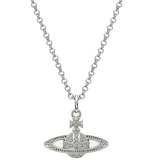  Vòng Cổ Nữ Vivienne Westwood Mini Bas 'Platinum' 