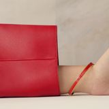  Vòng Tay Nữ Hermes Uni Bangle 'Rouge Amarante Gold' 