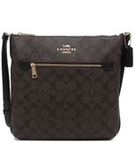 Túi Coach Rowan File Bag Brown 'Black' 