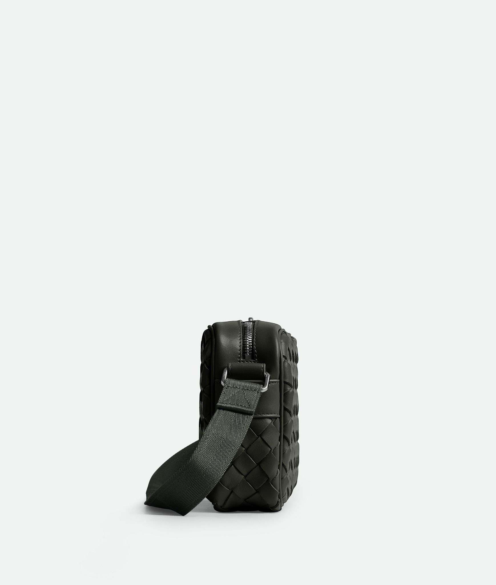  Túi Bottega Veneta Small Intrecciato Camera Bag 'Green' 